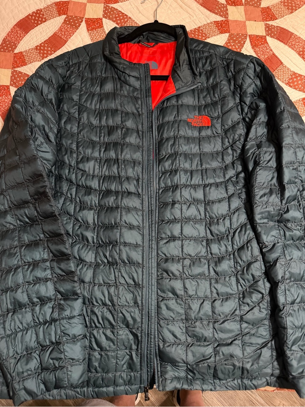 The North Face Men’s Blue Thermoball Jacket
